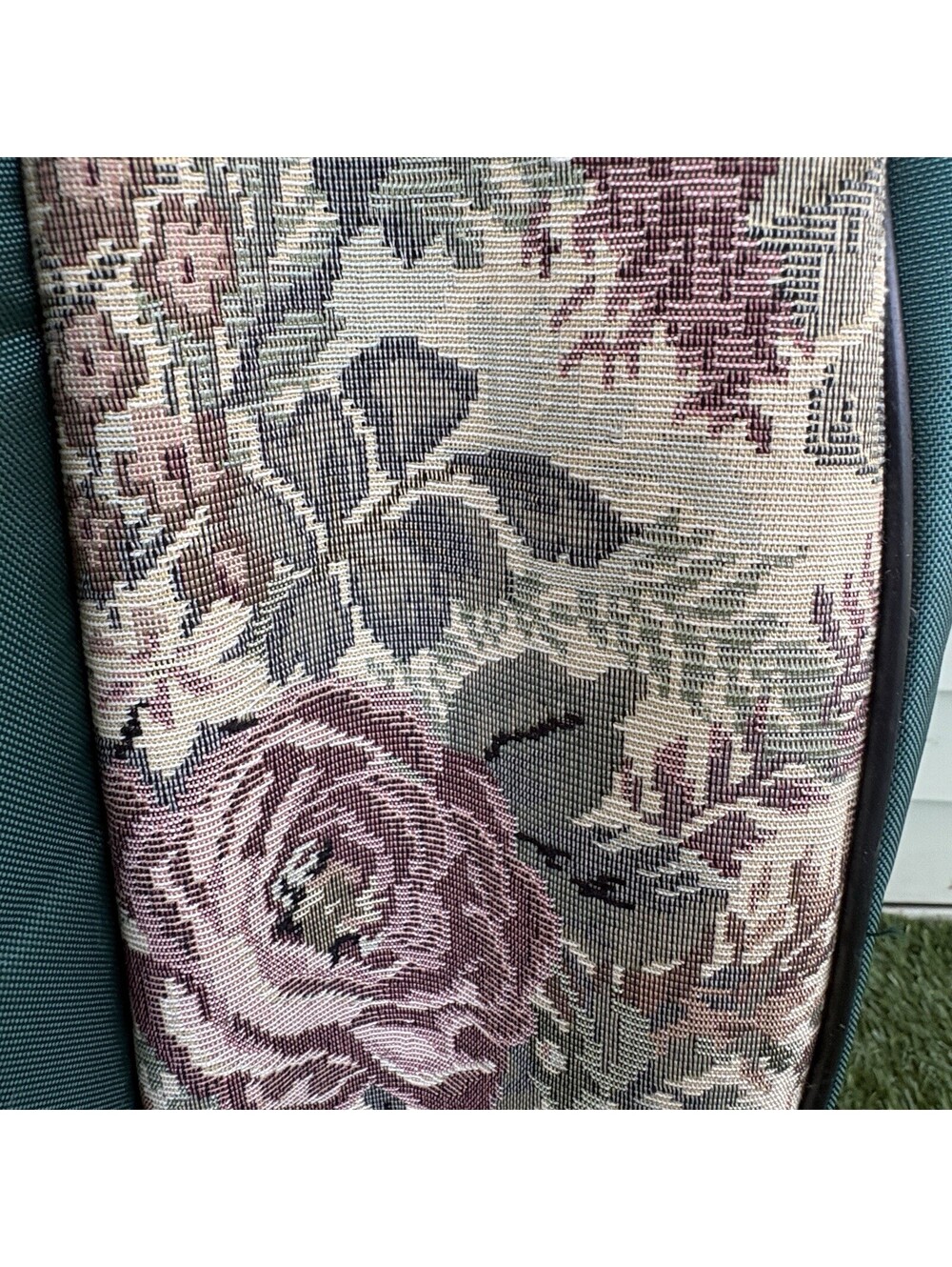 Vintage Hunter Sports USA Golf Bag Floral Tapestry 3-Way Carry – Made in USA - Picture 11 of 13